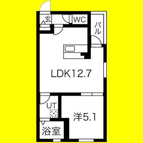 NAGOYA the GARDEN　名古屋市賃貸　仲介手数料無料の間取り