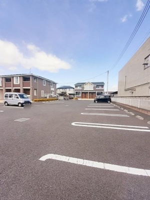 【駐車場】 | ローリエ伊勢崎亭Ⅱ