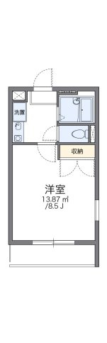 レオパレスＡＫの間取り