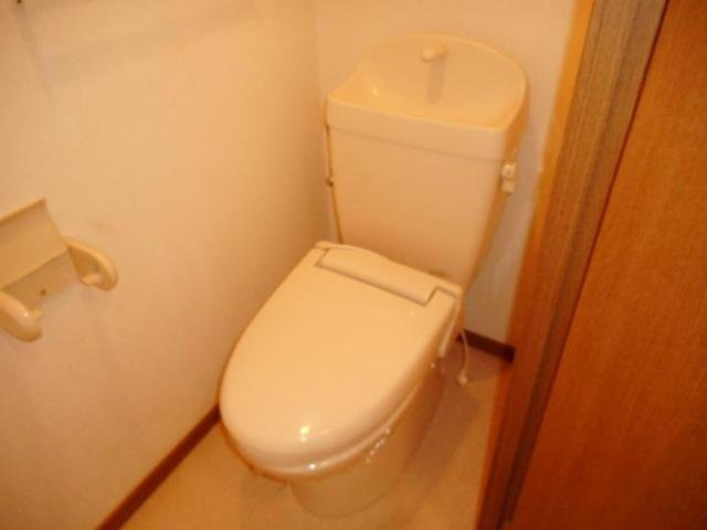 アクアのトイレ|落ち着いた色調のトイレです