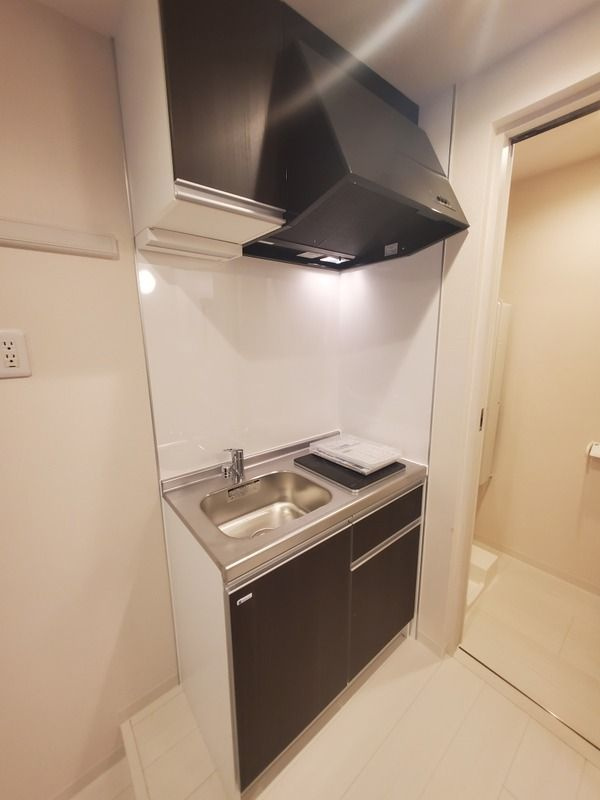 台東区浅草５丁目の賃貸マンションのキッチン