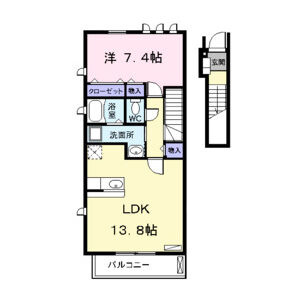 【間取り】 | リーフ　ブランチ
