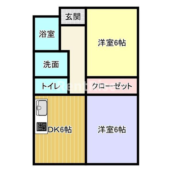 クイーンカピオラニの間取り