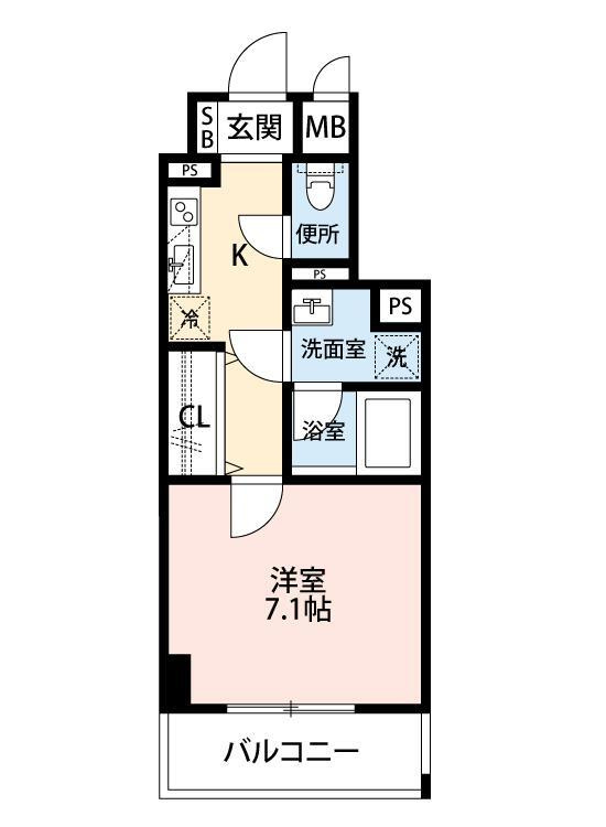 DeLCCS池袋Ⅱの間取り