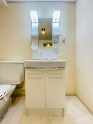 【洗面所】 | ヴィラ真田山 | 同マンション別部屋　参考写真