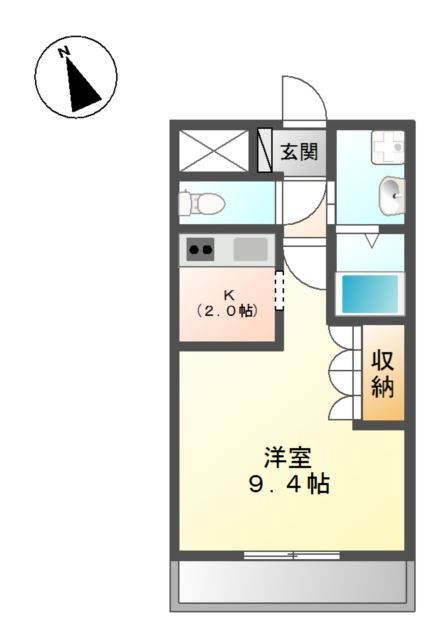 フォレストハイムの間取り