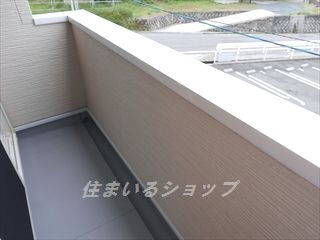 クリアネス　弐番館のバルコニー