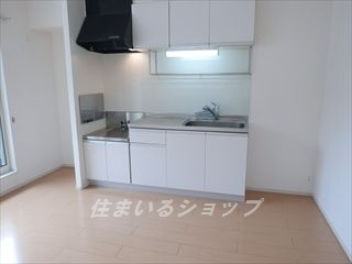 クリアネス　弐番館のキッチン|浄水器一体型シャワー水栓（カートリッジ費用要）
