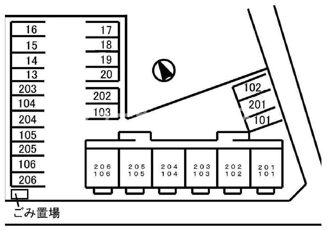カサグランデ宍戸Ａの間取り