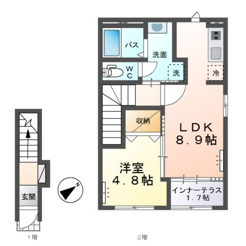 ブリリアント若宮の間取り