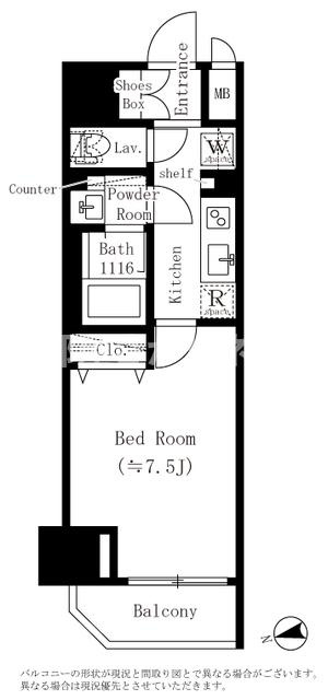 ＲＥＳＩＤＥＮＣＥ　大鳥居【おとり物件なし】#学生・社会人にオススメ！初期費用分割払いOK！の間取り