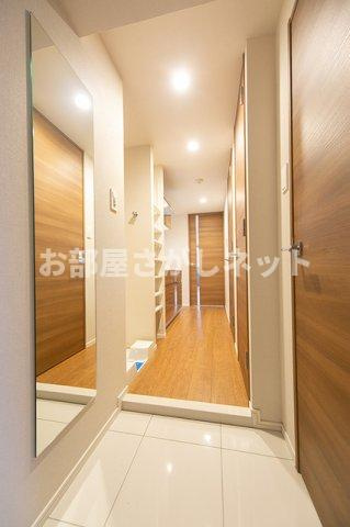 ＲＥＳＩＤＥＮＣＥ　大鳥居【おとり物件なし】#学生・社会人にオススメ！初期費用分割払いOK！の玄関|※写真は同タイプ住戸です。