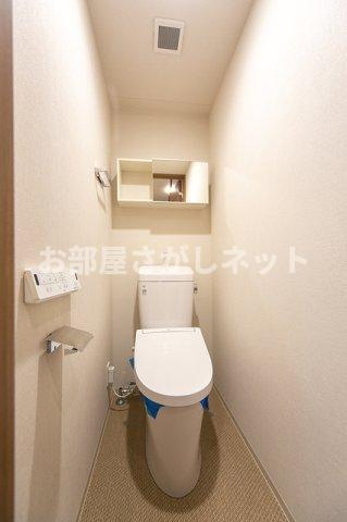 ＲＥＳＩＤＥＮＣＥ　大鳥居【おとり物件なし】#学生・社会人にオススメ！初期費用分割払いOK！のトイレ|※写真は同タイプ住戸です。