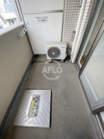 ユーレジデンス淀屋橋のバルコニー|ユーレジデンス淀屋橋　バルコニー