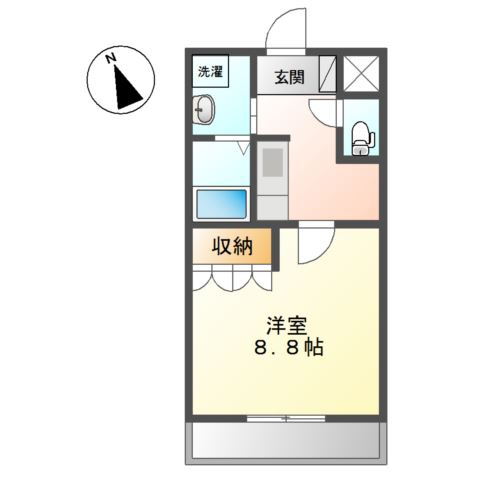 サンモール長畑の間取り