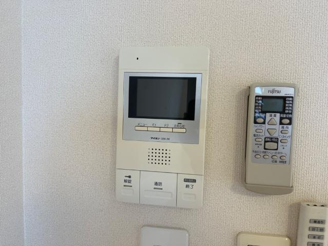アビランス・Kの内装|カメラ付インターホン