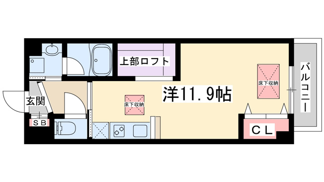 【間取り】 | ドルチェヴィータ新大阪