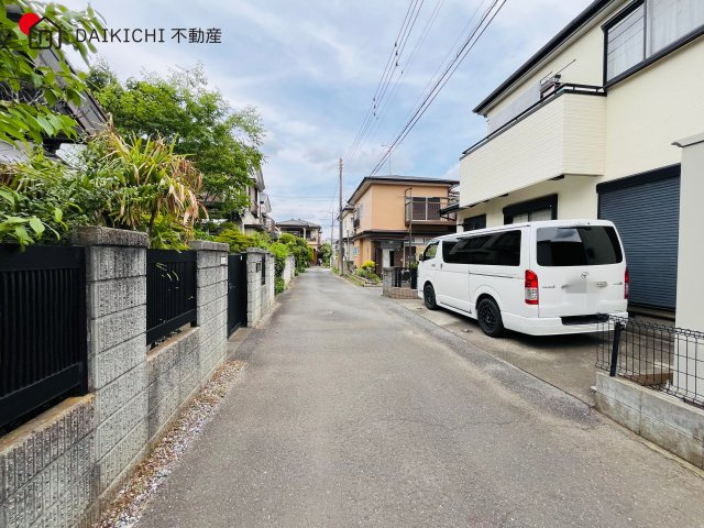 【前面道路含む現地写真】 | 川越市石原町2丁目　中古戸建