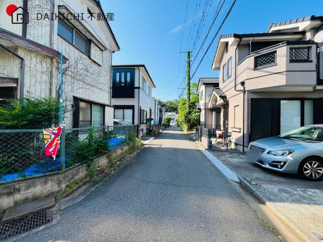 【前面道路含む現地写真】 | 川越市笠幡1期　中古戸建