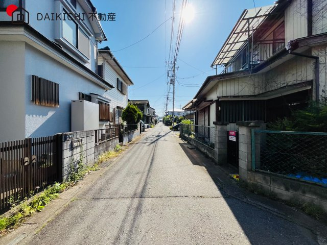 【前面道路含む現地写真】 | 川越市笠幡1期　中古戸建
