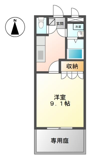 フォンティーヌの間取り