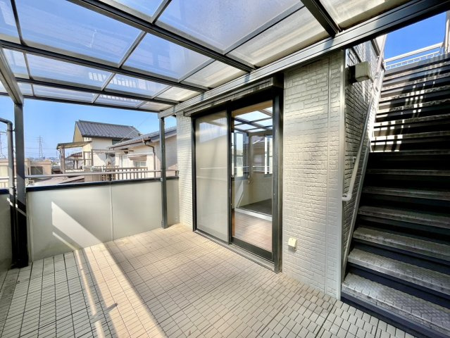 【バルコニー】 | 川越市古谷上　中古戸建