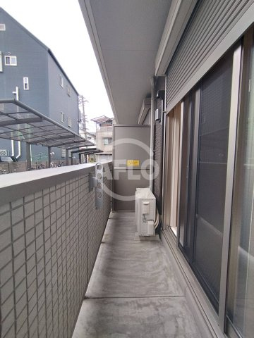 サンジェルマン市岡のバルコニー