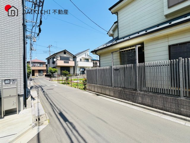 【前面道路含む現地写真】 | 川越市砂　中古戸建