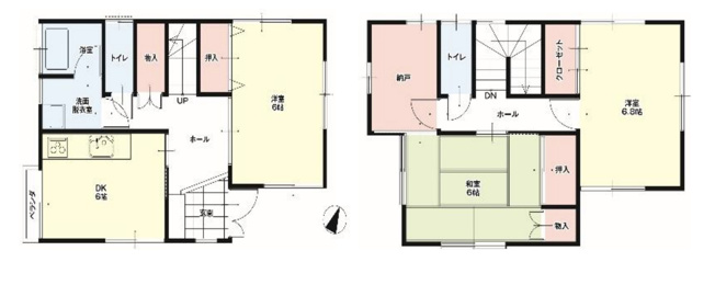 【間取り】 | 川越市岸町1期　中古戸建