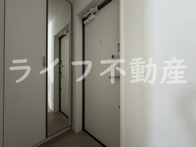 Dias東石切の玄関|シンプルで使いやすい玄関です