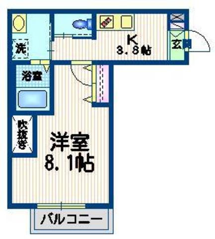 Ｃｒｅｓｔｗｏｏｄの間取り|角部屋　充実の設備　２４時間管理