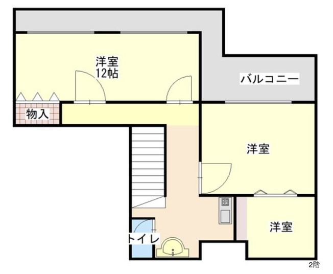 【間取り】 | 川越市下広谷　中古戸建 | 2階