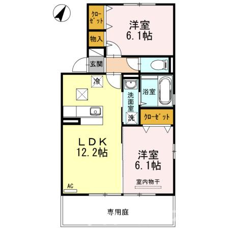 ボヌールの間取り