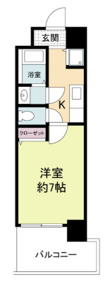 【間取り】 | グラマシー心斎橋東