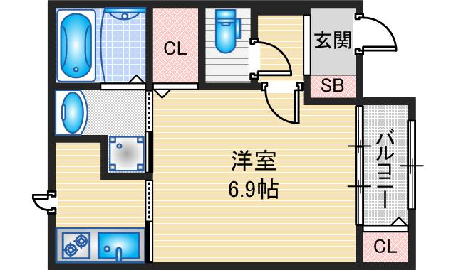 placideの間取り