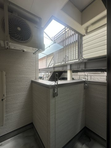 フジパレス沢ノ町のバルコニー