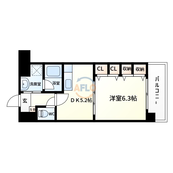 コンフォール平野の間取り|コンフォール平野　間取り