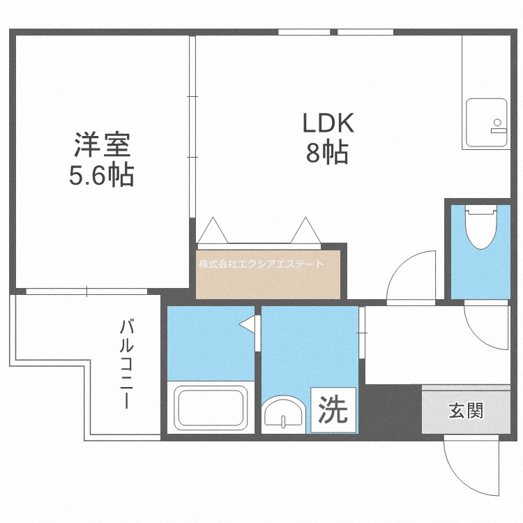 フジパレス沢ノ町の間取り