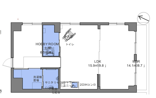 【間取り】 | 南台マンション