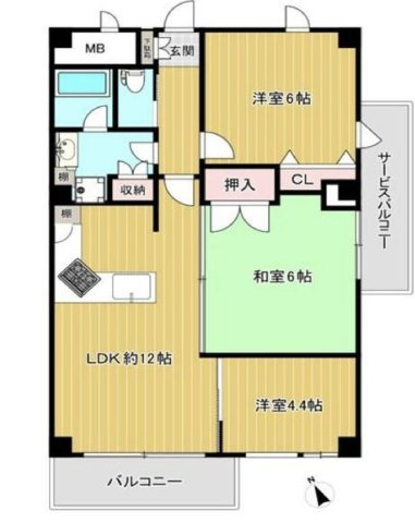 【間取り】 | リバーサイド川越