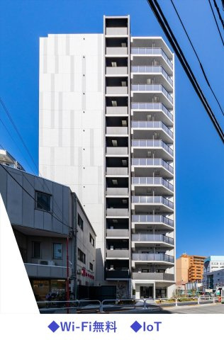 DIPS亀有駅前の外観|落ち着いた雰囲気の外観です