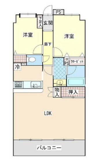 【間取り】 | センチュリー川越2