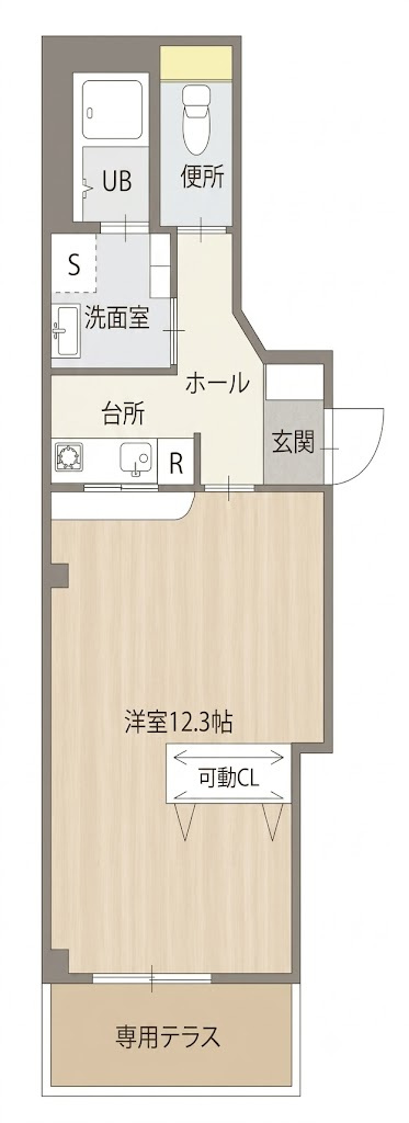 SQUAREの間取り