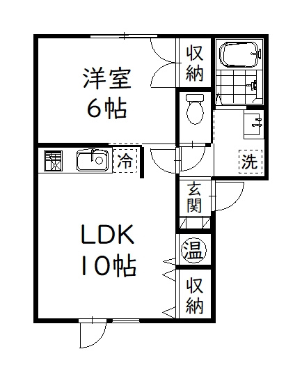 ソフィア鶴野の間取り