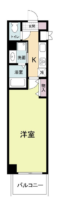 アーバンフラッツ心斎橋 (旧 La Douceur心斎橋)の間取り