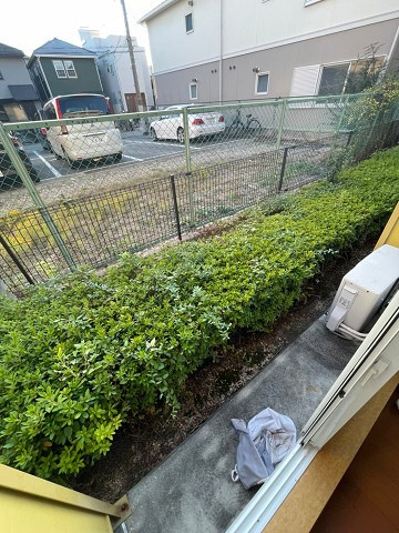 レオパレス九番町のバルコニー