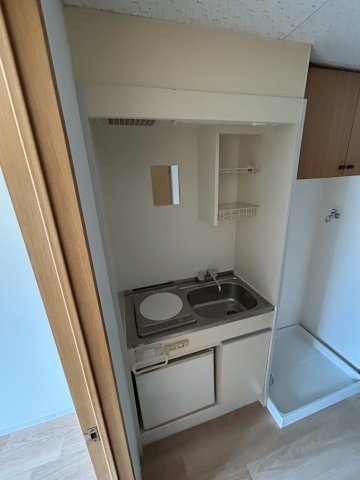 マイルドコート27のキッチン|コンパクトなキッチンで掃除もラクラク