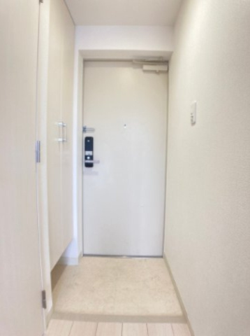 エスリード阿波座レジデンスの玄関