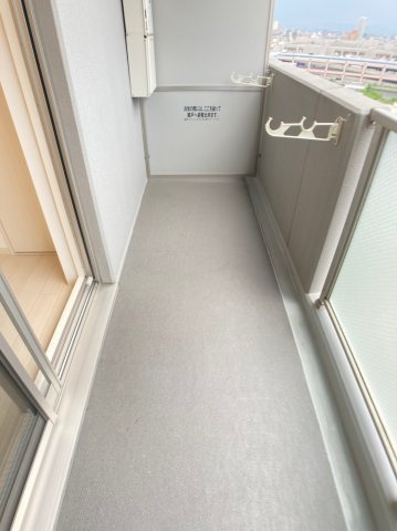 エスリード阿波座レジデンスのバルコニー