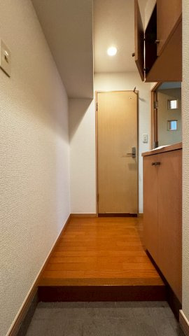 レジディア博多の玄関